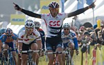 Juan Jos� Haedo gewinnt die erste Etappe der Tour of California 2008